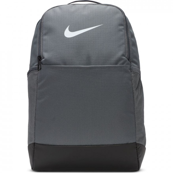 Tennisrucksack Nike Brasilia 9.5 Backpack - flint grey/black/white