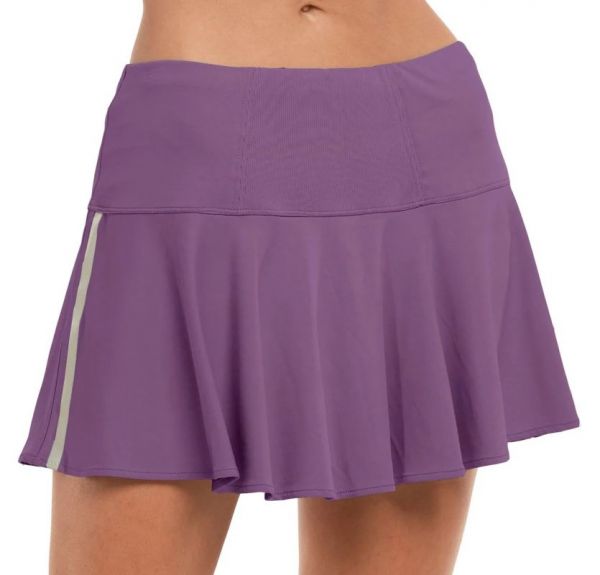 Damen Tennisrock Lucky in Love Avant Garde 1.0 High Tech Flounce Skirt - dusk