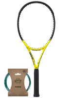Tennisschläger Wilson Minions Clash 100 V2.0 + Besaitung
