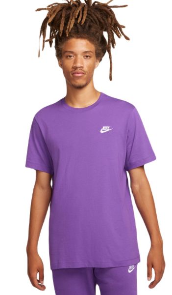 Męski T-Shirt Nike Sportswear Club T-Shirt - purple cosmos