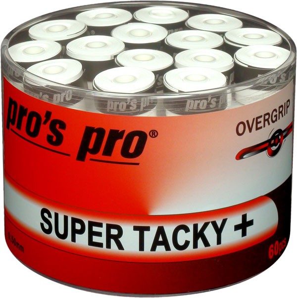Lot De 10 Grips Pros Pro Super Tacky – Blanc, épaisseur 0,5 Mm, Pour Raquettes, Guidons, Cannes à Pêche - 9