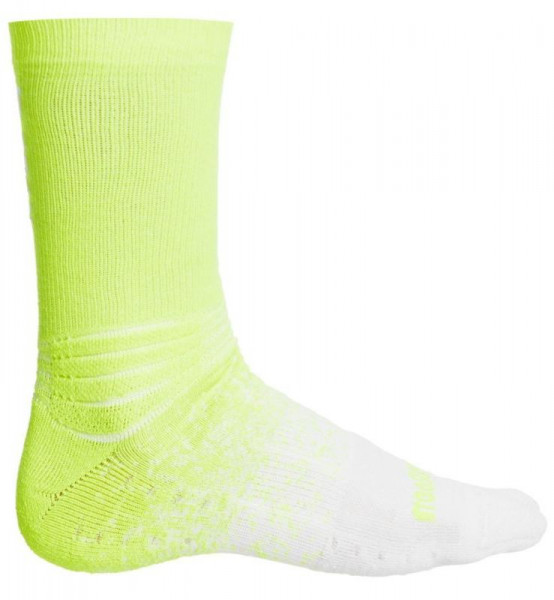 Tennisesokid  Wilson Kaos Crew Sock 1P - safety yellow/white