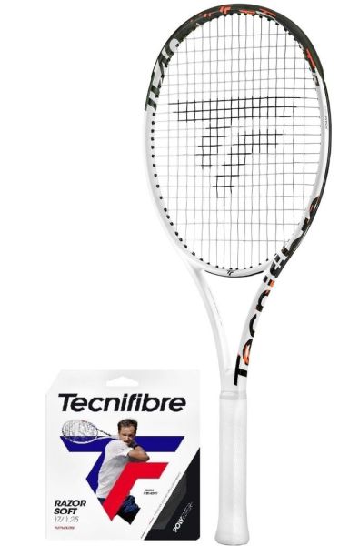 Tennisschläger Tecnifibre TF40 315 (18x20) V3 + Tennis-Saiten