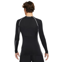 Kompresinė apranga Nike Pro Dri-Fit Tight Top LS M - black/white/white Kompresinė apranga Nike Pro Dri-Fit Tight Top LS M - black/white/white