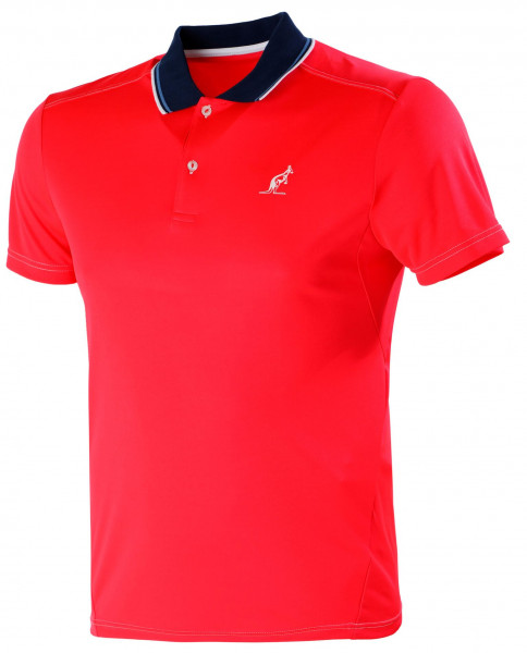 Pánské tenisové polo tričko Australian Ace Polo - psycho red