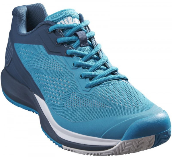 Chaussures de tennis pour hommes Wilson Rush Pro 3.5 - barr reff/majolica blue/wht