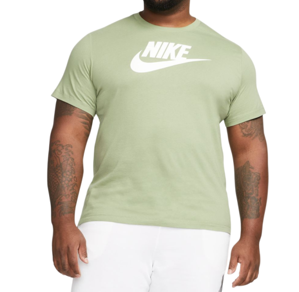 Teniso marškinėliai vyrams Nike Sportswear T-Shirt Icon Futura - oil green