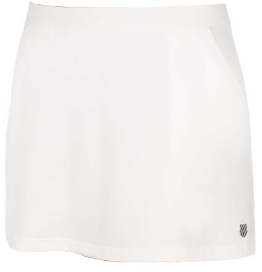  K-Swiss A-Line Skirt - white/gull gray