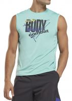 T-krekls vīriešiem Reebok Les Mills Activchill BC Tank - semi classic teal T-krekls vīriešiem Reebok Les Mills Activchill BC Tank - semi classic teal