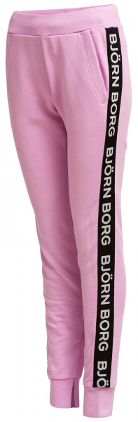 Naiste tennisepüksid Björn Borg Logo Pants B Sport W - violet tulle