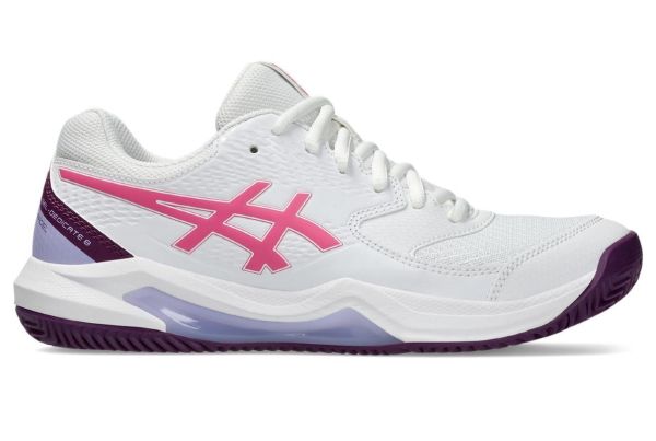 Zapatillas de pádel para mujer Asics Gel-Dedicate 8 Padel - Blanco