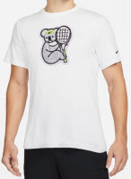 Teniso marškinėliai vyrams Nike Court Dri-Fit Spring Koala T-Shirt M - white