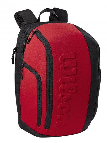 Tennisrucksack Wilson Super Tour Backpack Clash V2.0 - red/black
