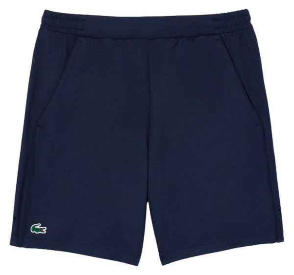 Męskie spodenki tenisowe Lacoste Sport Regular Fit Tennis Shorts - Niebieski