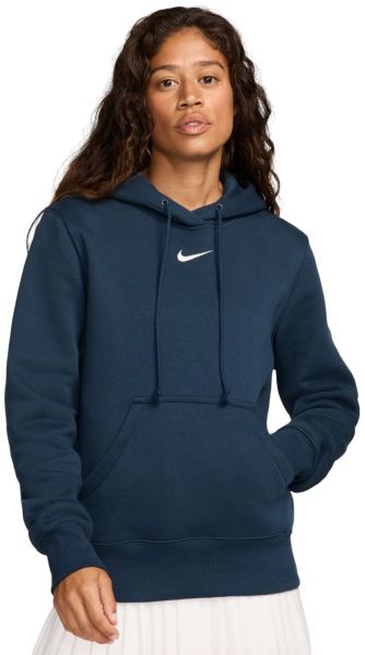 Tenisa džemperis sievietēm Nike Sportwear Phoenix Fleece - Zils