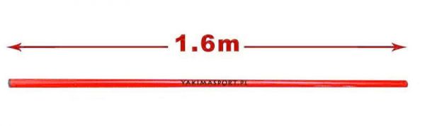 Treniruočių lazda Yakimasport Pole 1,6m - red