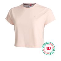 Dámske tričká Wilson T-Shirt Match Point Lite - Ružový
