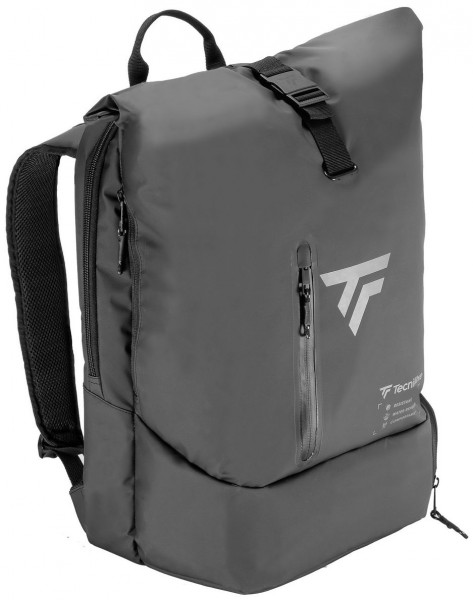 Σακίδιο πλάτης τένις Tecnifibre Team Dry Tennis Standbag Backpack - grey/black
