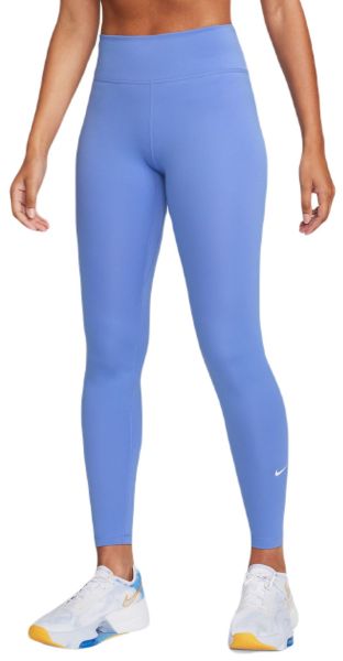 Leginsy Nike One Dri-Fit Mid-Rise Tight - polar/white