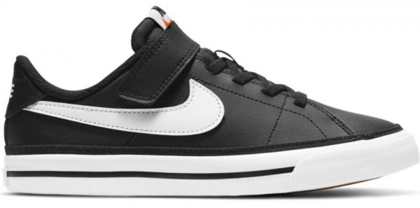Juniorská obuv Nike Court Legacy (PSV) Jr - black/white/gum light brown