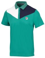 Мъжка тениска с якичка Fila US Open Nilo Polo - ultramarine green