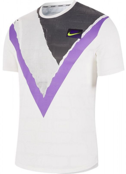  Nike Court Challenger Top SS NY - white/volt