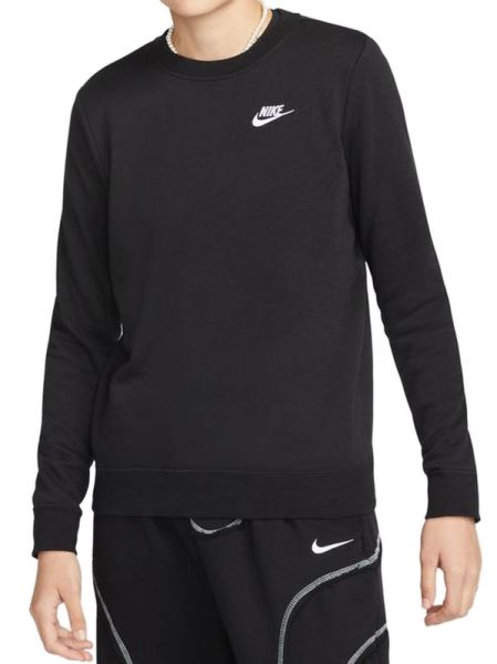 Ženski sportski pulover Nike Sportswear Club Fleece - black/white