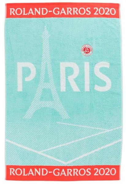 Towel Roland Garros Carreblanc Joueuse Celadon - turniejowy