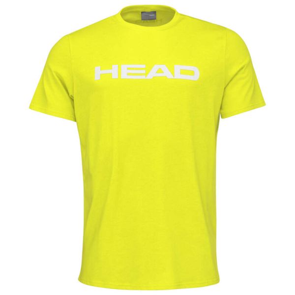Chlapčenské tričká Head Club Basic T-Shirt - yellow