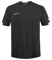 Herren Tennis-T-Shirt Babolat Play Crew Neck Tee Men - black/black