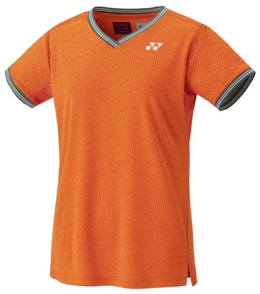 Ženska majica Yonex RG Crew Neck T-Shirt - bright orange