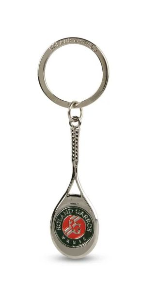 Portachiavi  Roland Garros Raquette Keychain - Argento