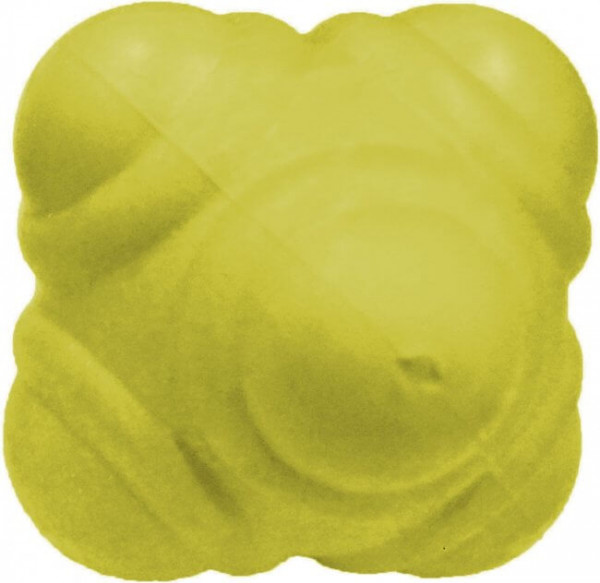 Treniruočių kamuoliukas Pro's Pro Reaction Ball Hard 10 cm - yellow
