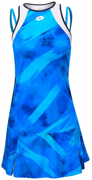  Lotto Top Ten W III Dress Printed PL - blue bay