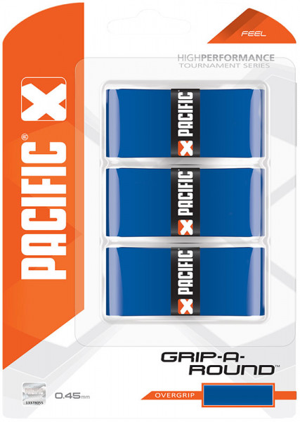 Overgrip Pacific Grip-A-Round blue 3P