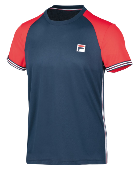 T-shirt pour garçons Fila T-Shirt Alfie Boys - peacoat blue