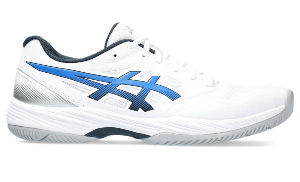 Chaussures de badminton/squash pour hommes Asics Gel-Court Hunter 3 - white/illusion blue