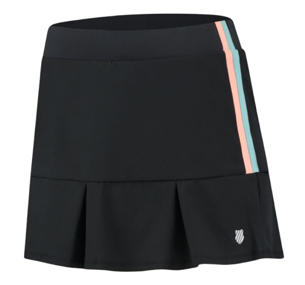 Damen Tennisrock K-Swiss Tac Hypercourt Pleated Skirt 3 - black