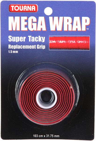 Pagrindinė koto apvija Tourna Mega Wrap (1 vnt.) – red