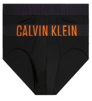 Herren Boxershorts Calvin Klein Intense Power Hip Brief Slip 2P - b-carrot/mysterioso logos