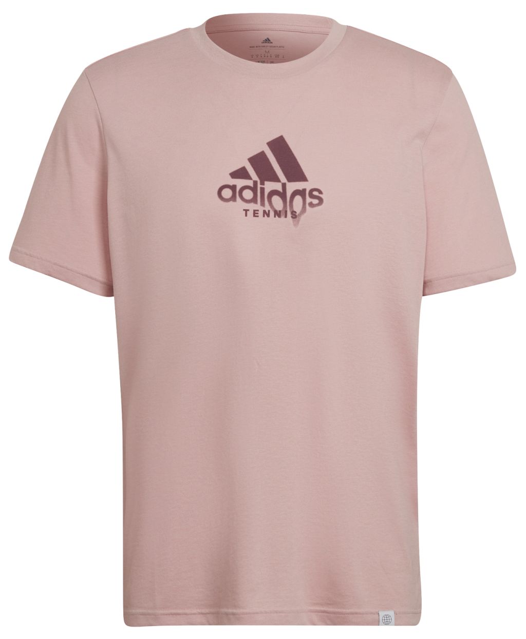 Adidas Tennis Game Sweat Match Graphic Tee wonder mauve Tennis Zone Tennis Shop