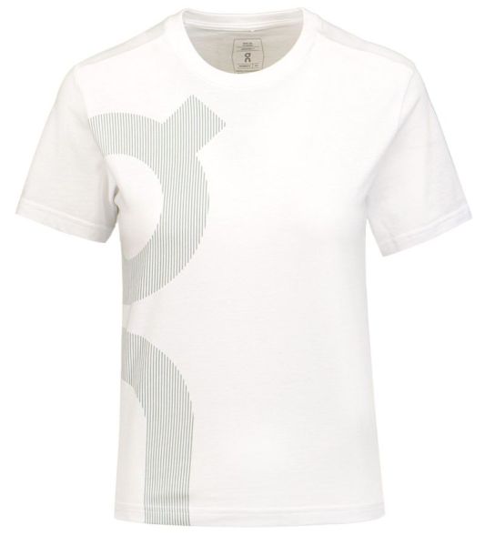 Women's T-shirt ON The Roger Graphic-T - white