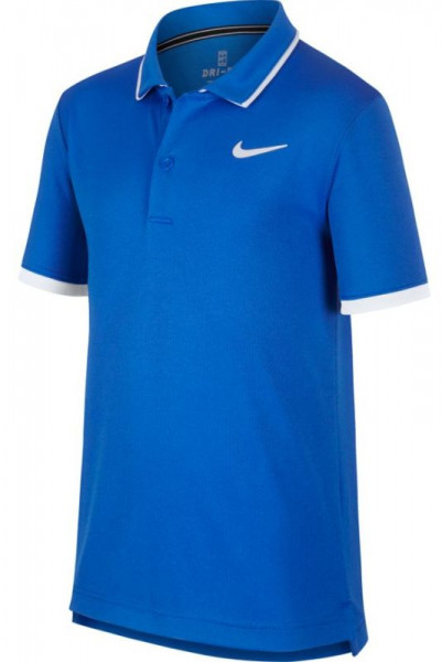  Nike Court B Dry Polo Team - signal blue/white