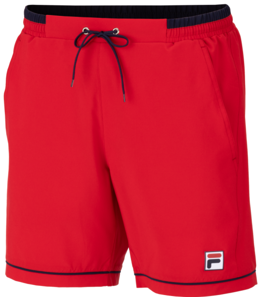 Pánske šortky Fila US Open Bente Shorts - fila red
