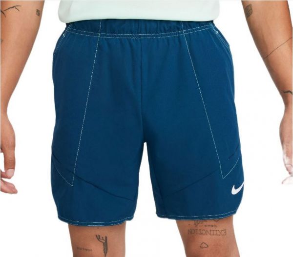 Shorts de tennis pour hommes Nike Dri-Fit Advantage Short 7in - valerian blue/white