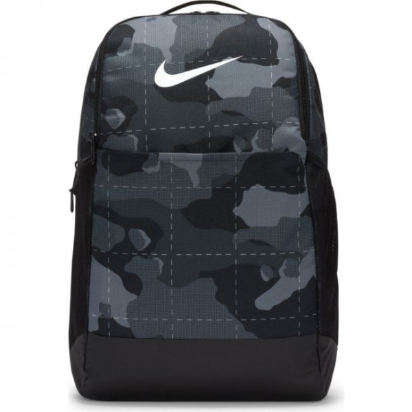 Tennisrucksack Nike Brasilia M Backpack - smoke grey/black/white