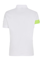 Muški teniski polo EA7 Man Jersey Polo Shirt - white Muški teniski polo EA7 Man Jersey Polo Shirt - white