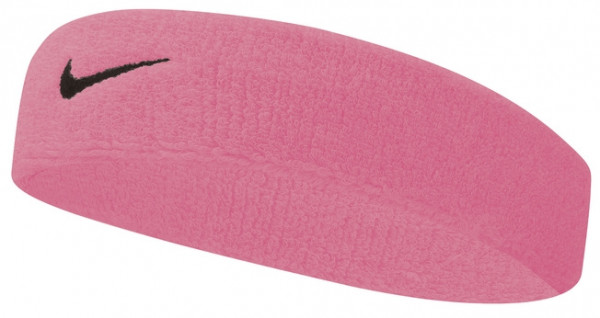Čelenka Nike Swoosh Headband - pink gaze/oil grey