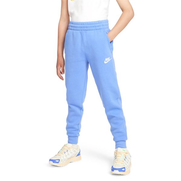Lány nadrág Nike Club Fleece Jogger - polar/white