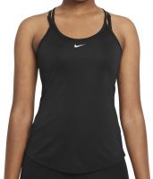 Női tenisz top Nike Dri-Fit One Elastika Standard Fit Tank W - black/white